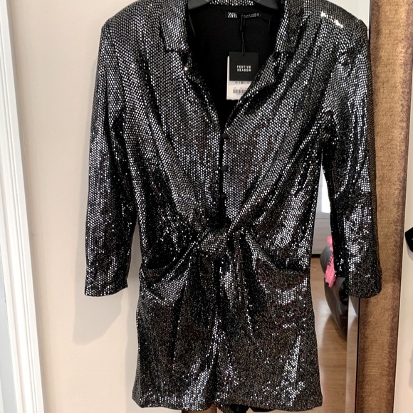Zara Pants - Romper New with tags Size M, Zara brand